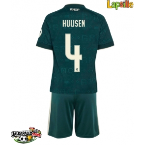 Real Madrid Dean Huijsen #4 Vieraspaita Lapsille 2026-27 Lyhythihainen (+ shortsit)
